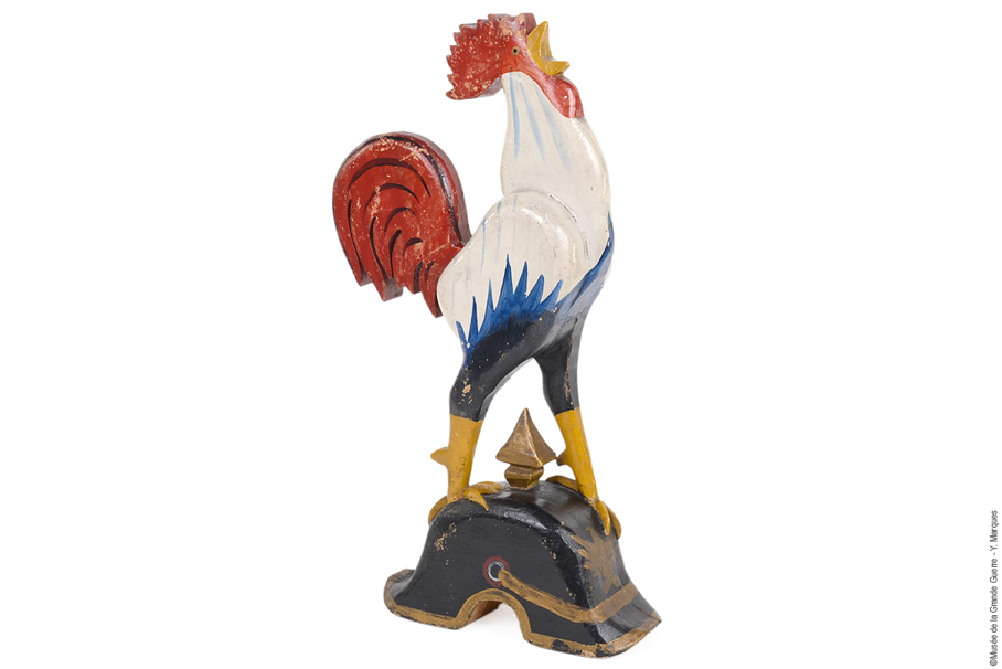 Statuette de coq