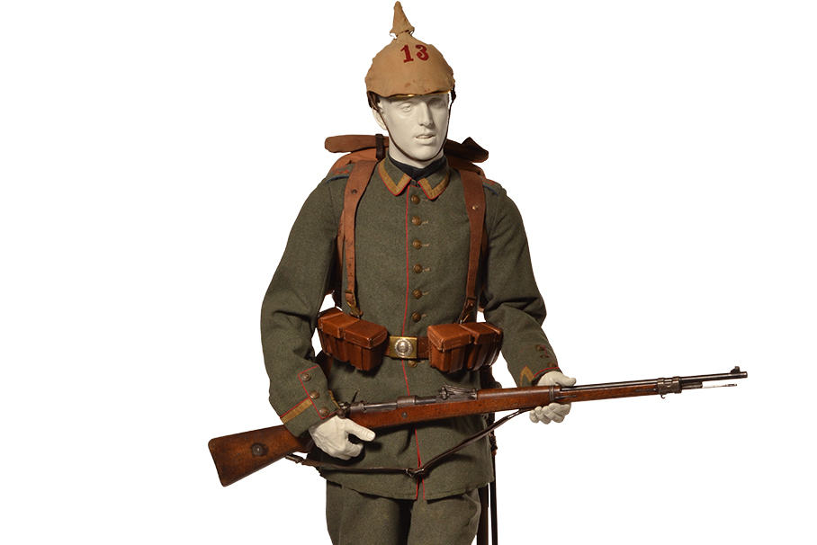 Sous-officier, 13 Infanterie-Régiment, Allemagne, 1914