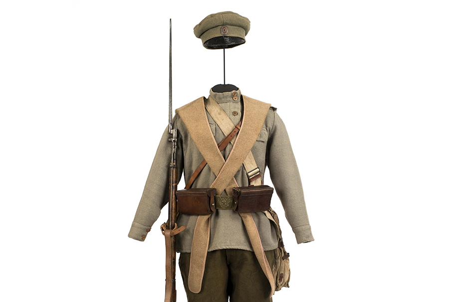Russian infantry uniform 1907