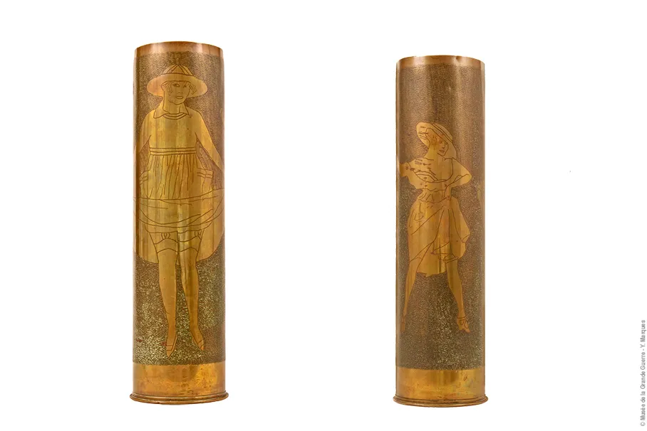 Pair of shell casings