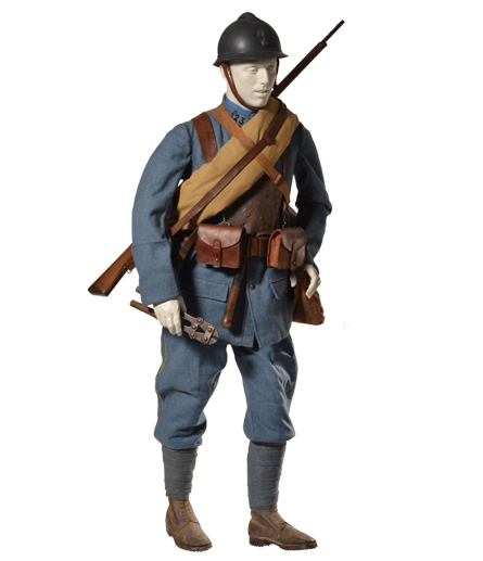 tall Soft feet steam Infantryman - Musée de la Grande Guerre