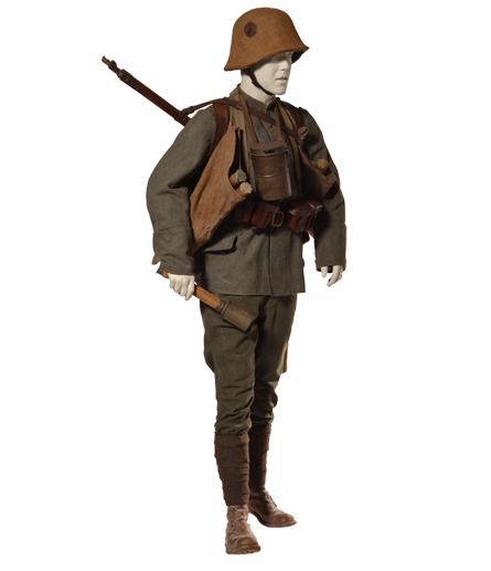 Soldat de troupes d assaut ou Strurmtrupper Allemagne 1918