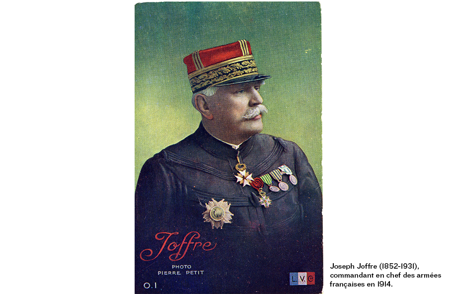Joseph Joffre (1852-1931), commandant en chef des armées françaises en 1914