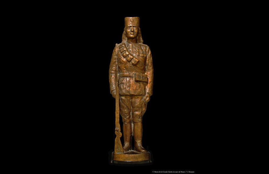 Statue de Milunka Savic, Llubisa Mancic, 2011