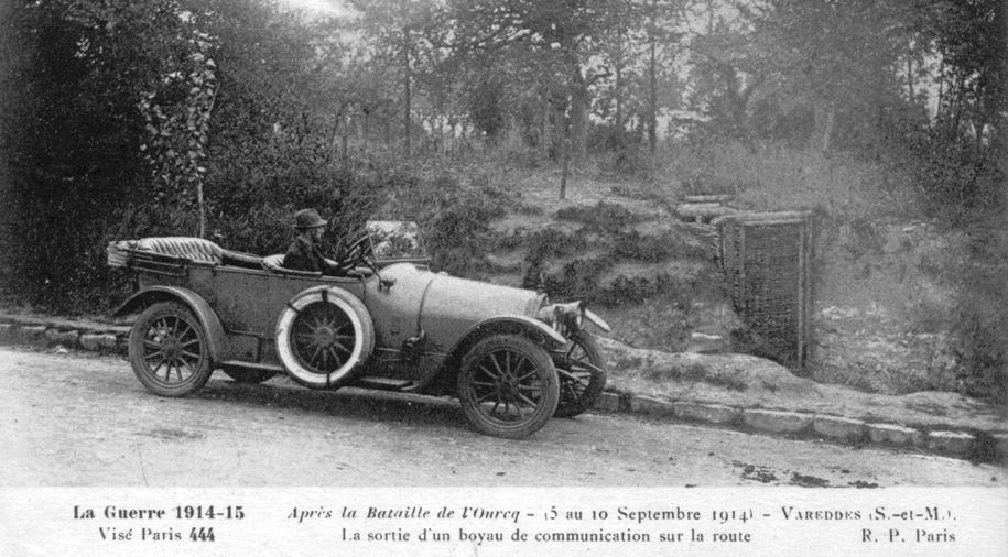 Les premières tranchées - septembre 1914 à Varreddes