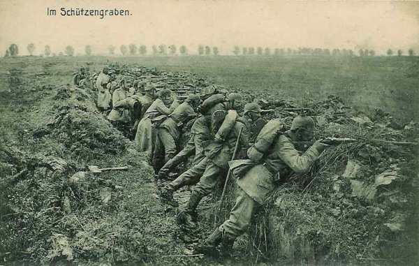 Les premières tranchées - septembre 1914 à Varreddes