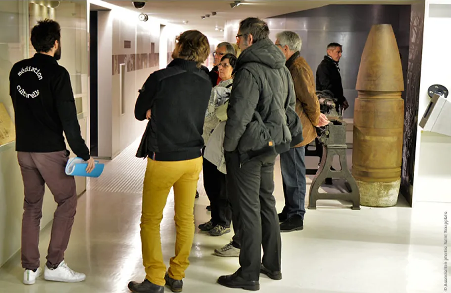 Visite dans la collection permanente