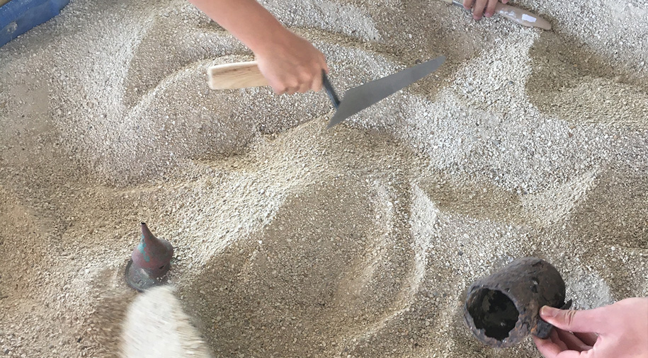 Visite atelier - apprenti archéologue