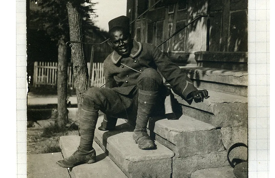 Un Sénégalais Joseph Léon Schultz France ©Musée de la Grande Guerre, Meaux