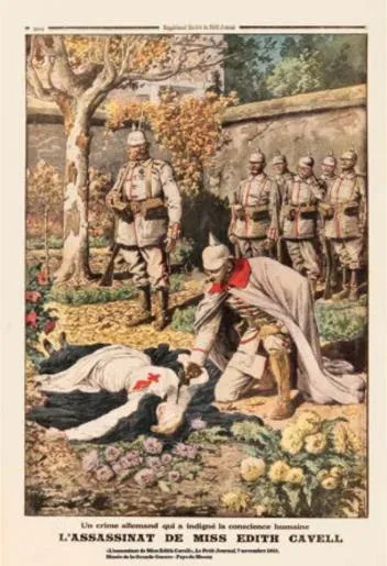 L’assassinat de Miss Edith Cavell, Le Petit Journal, 7 novembre 1915.