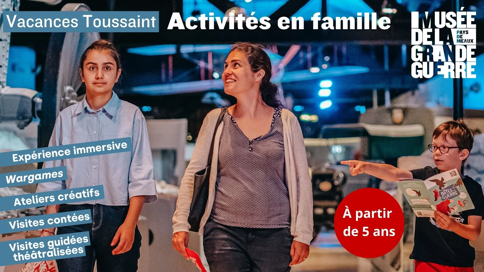 Des activités pour les vacances de la Toussaint